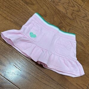 No Kidding girls Pink Ruffle preppy skort Skirt